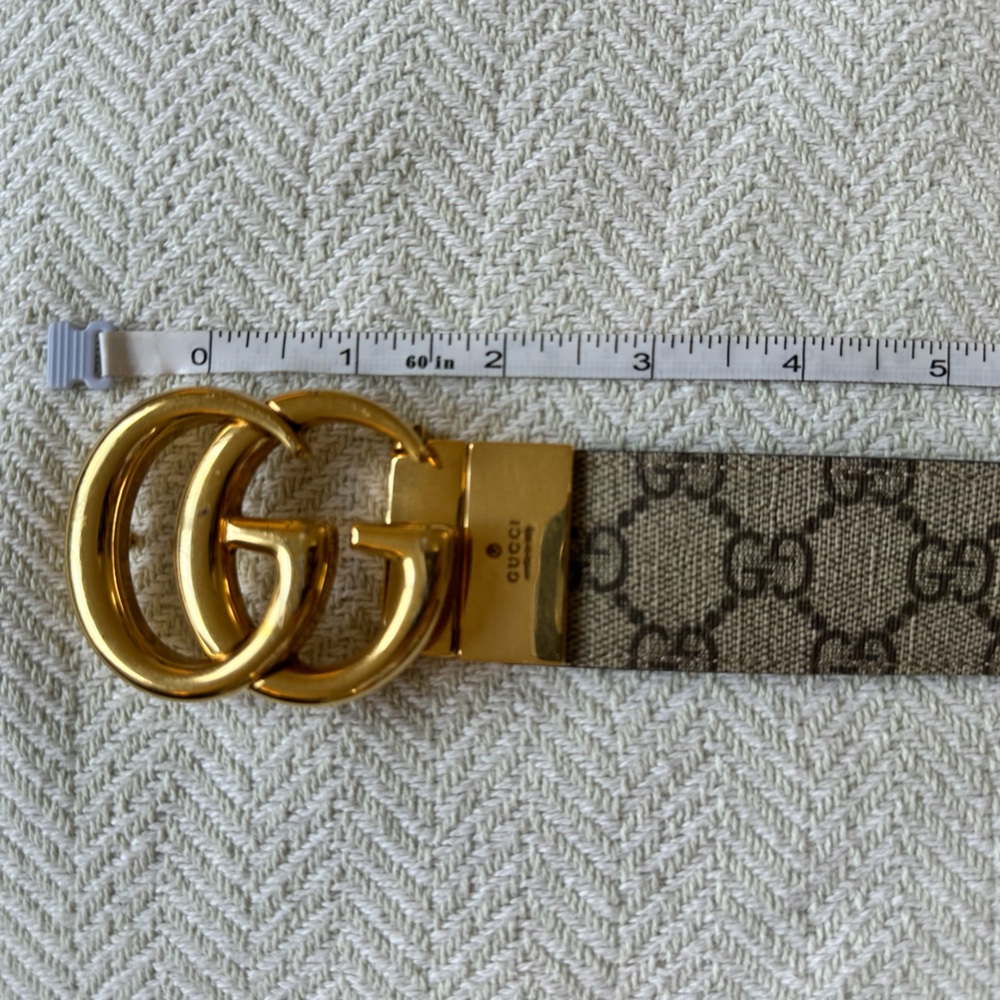 Gucci Belt Oversize GG Reservible - Picture 9 of 16